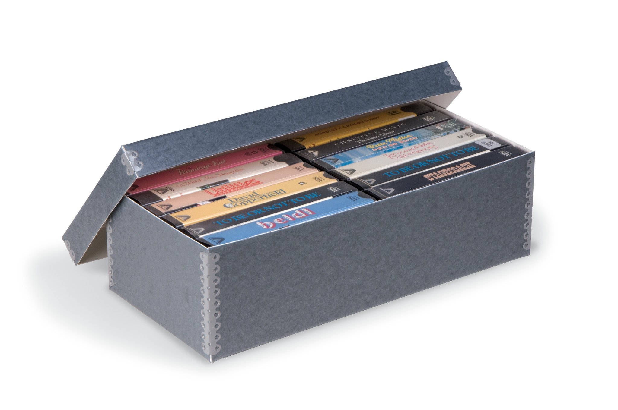 Amazon.com: Gaylord Archival Videocassette Storage Box - Holds Up